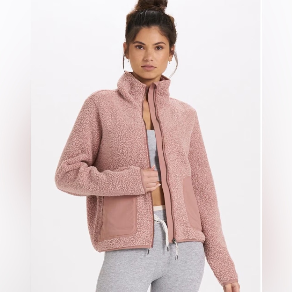 Vuori Alpine Sherpa Fleece Jacket - Women's Small